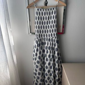 Jcrew smocked top dress